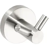 Sapho X-Steel dubbele handdoekhaak RVS geborsteld