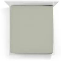 Bella Donna Alto Boxspringhoeslaken Twijfelaar grijsgroen-0633 120x190-130x220