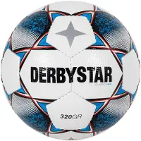 Derbystar Classic Light II 320G Voetbal Maat 5 Wit Blauw Rood