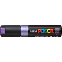 Posca acrylmarker - beitelpunt PC-8K - 8 mm - metallic violet
