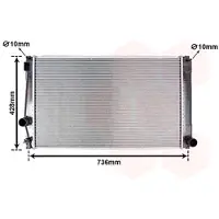 VAN WEZEL 53002419 Radiateur