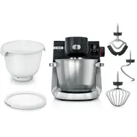 Bosch Serie 6 Keukenmachine met weegschaal en timer 1600 W Zwart, RVS MUMS6ZS18