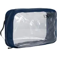 Exped - Organizer Cube Clear - Pakzak 12 l - 36 x 24 x 10 cm, grijs/blauw