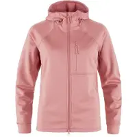 Fjällräven - Women's Abisko Grid Fleece Hoodie - Fleecevest XL, roze