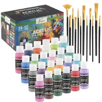 Ginza.se - Paint acrylic & 12 brushes (AR0765/GE)