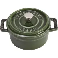 Staub Ronde Cocotte 10 cm - basilicum 0,25 l