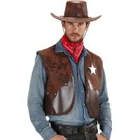 Finidi Verkleedwinkel: cowboy vest Jayden