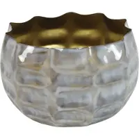 Decostar Countryfield bloempot rond Tammy M wit |