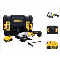 DeWalt DCS 571 accucirkelzaag 18 V 115 mm borstelloos + 1x accu 5.0 Ah + TSTAK - zonder lader