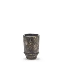 Serax Bloempot 02 S Dune Dark Brown (18 x 18 x 26 cm)