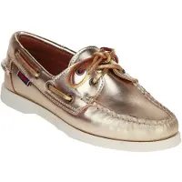 Sebago Women Docksides Portland Met Woman Gold-Schoenmaat 40