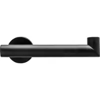 XIVADA Toiletrolhouder Mano - Inclusief schroefset - Rvs - Zwart