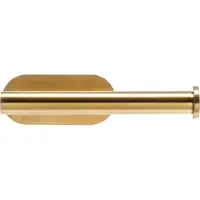 XIVADA Toiletrolhouder Nino - Rvs - Zelfklevend - Goud