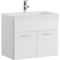 Badplaats Badkamermeubel montreal set 01 60 x 35 cm hoogglans badmeubel