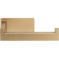 XIVADA WC rolhouder Luca - Zonder Boren - Rvs - Zelfklevend - Goud