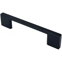 XIVADA Handgreep zwart - 128 mm - Aluminium - Meubelgreep - Set van 2