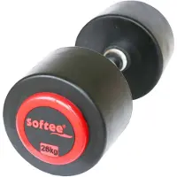 Softee Pro-sport 26kg Dumbbell Zwart 26 kg