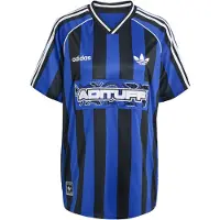 Adidas Originals Shirt 'Beads' royal blue/koningsblauw / zwart / wit