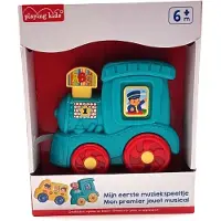 Playing Kids Muzikale Locomotief - Educatief Speelgoed - - 6+m