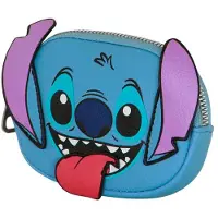 KARACTERMANIA - Disney - Lilo en Stitch - Tong-Pil Portemonnee - Geldbeugel gebroken - Blauw
