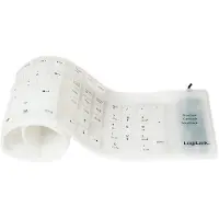Logilink Flexibel Toetsenbord Wit
