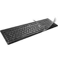 Cherry WetEx toetsenbord cover, Muis + Toetsenbord Accessoires, Transparant
