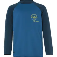 Vaude - Kid's Solaro L/S T-Shirt III - Sportshirt 98, blauw