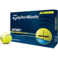 TaylorMade Distance+ Yellow Standard Golfbal