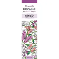 Deltas De mooiste kleurboekenleggers om in te kleuren - Vlinders