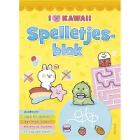 Zuidnederlandse Uitgeverij (ZNU) I love Kawaii Spelletjesblok