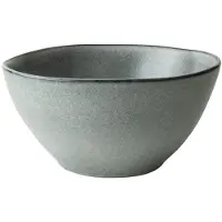 Dutch rose Serenity Kom Ø15cm Grijs 4st grijs Aardewerk Kom