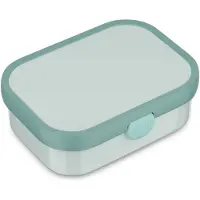 Mepal Lunchbox Campus - 750 ml - Broodtrommel met vakjes voor kinderen - Geschikt voor 4 boterhammen - Cool mint