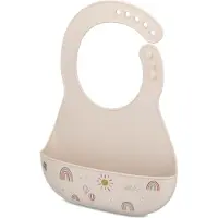 Mepal Sunshine & Rainbow Slab Beige beige Kunststof Slabbetje