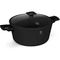 Berlinger Haus Kookpan Met Deksel 28cm Zwart zwart Aluminium Pan