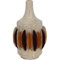 Dijk Natural Collections Vaas Keramiek Ø20xh34cm Beige beige Keramiek Vaas