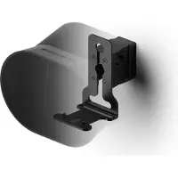 FLEXSON Era 300 Muurbeugel Zwart