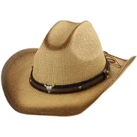 Faustmann Western zomerhoed met verstelbare binnenrand L/XL
