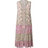 Miamoda Kimono beige / gemengde kleuren / pink