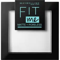 Maybelline Fit Me Matt+Poreless Compact Powder 9 g Nr. 90 - Translucent
