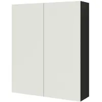 Aquazuro Spiegelkast Napoli 60cm Mat Zwart