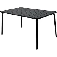Central Park Tuintafel Lily Antraciet 140x90x74cm
