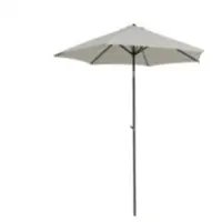 Central Park Stokparasol Sunny - D 288cm - Ecru - Kantelbaar Met Opwindmechanisme
