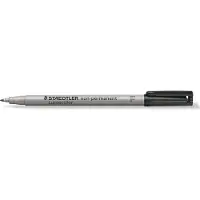 Staedtler Universele stift Lumocolor, F, WL, zwart, 10 st.