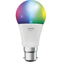Ledvance Smart+ lamp met ZigBee technologie, 9W, A60, mat, lampvoet B22D, lichtkleur RGBW instelbaar, 806lm, verpakking van 1