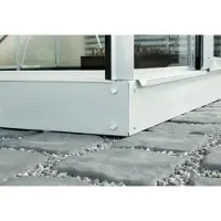 Vitavia Fundatieframe Maat 3800 Staal Gegalvaniseerd Aluminiumgrijs