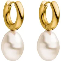 Purelei Oorbellen 'Seaside' goud / parelwit