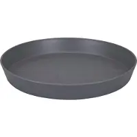 Elho Loft Urban Schotel Rond 41 - Schotel voor Buiten - Ø 41.0 x H 5.2 cm - Antraciet