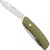 Swiza D09 R AM, KNR.0136.1050, Olive, Zwitsers zakmes, 9 tools
