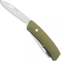 Swiza HO05R-TT AM, KHO.0096.1050, Olive, Zwitsers zakmes, 7 tools