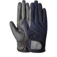 HORZE Leni aomer paardrijhandschoenen, dames, Dark Navy, 8